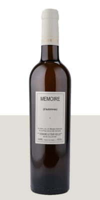 Vin rare "Mémoire d'Automnes"