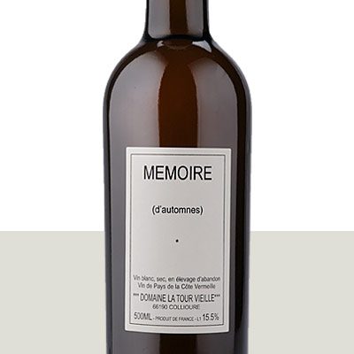Vin rare "Mémoire d'Automnes"
